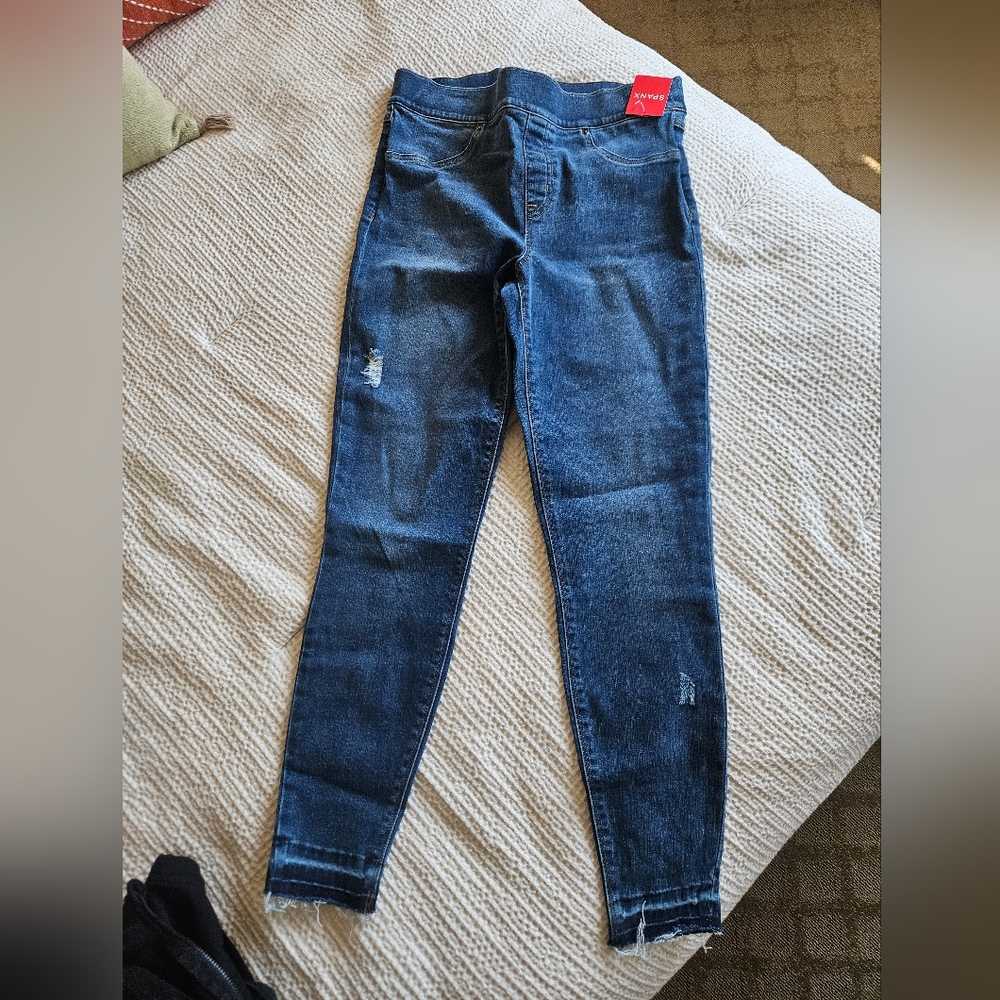 Blue Distressed Jeans